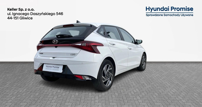 Hyundai i20 cena 77900 przebieg: 12911, rok produkcji 2023 z Górzno małe 436